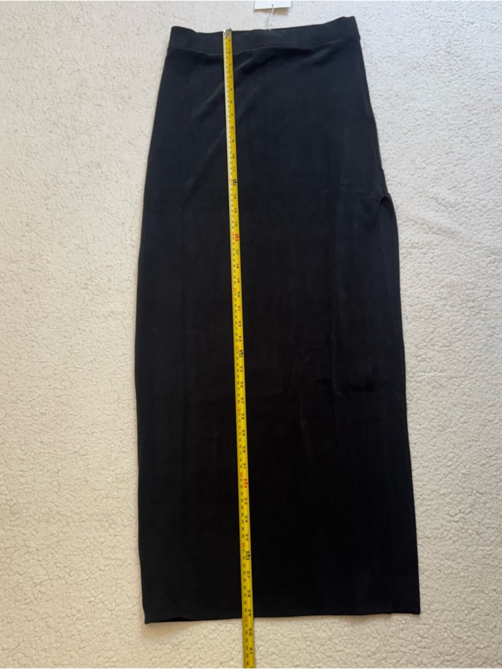 NWT Djerf Avenue Maxi Midnight Skirt Ash Slit Size XS $150 - Picture 8 of 11